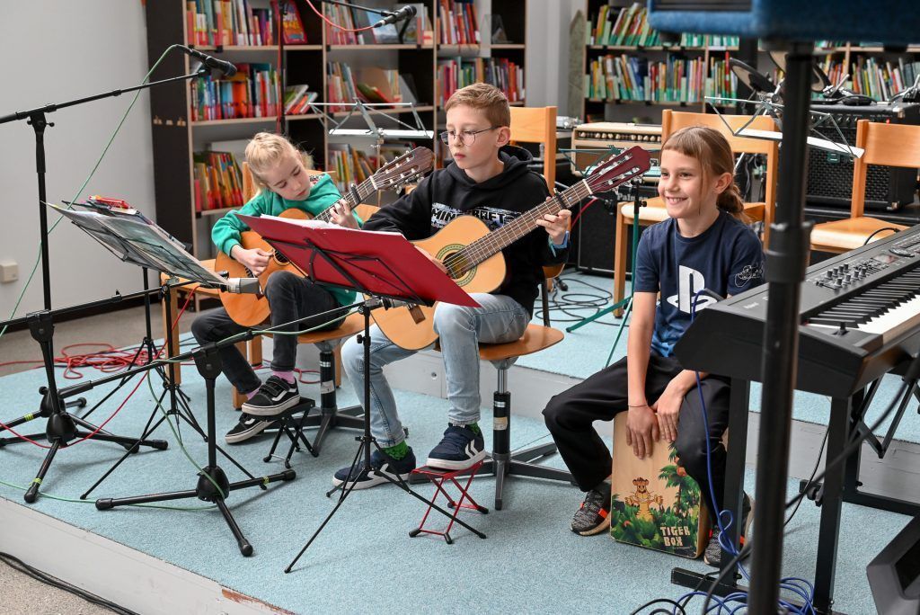 Beats in der  Lustenauer Bibliothek
