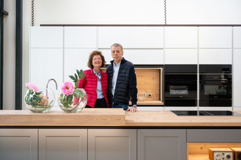 Miele Center schließt, Helmut und Barbara Auernig, Rhomberg Areal