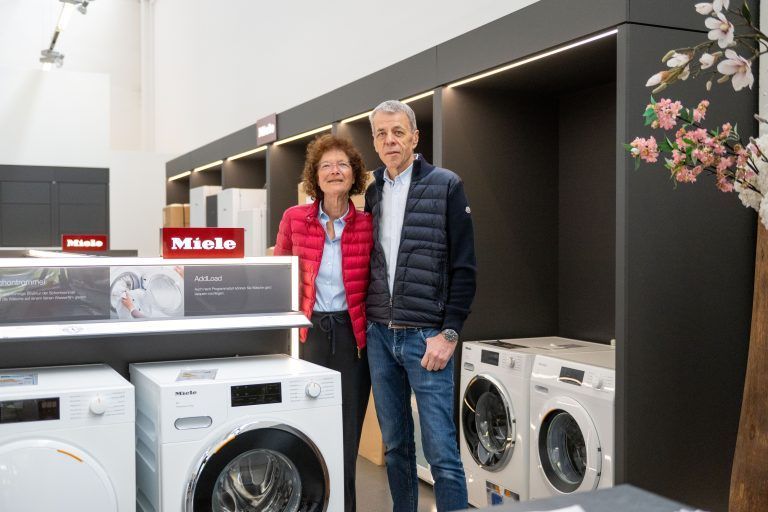 Miele Center schließt, Helmut und Barbara Auernig, Rhomberg Areal