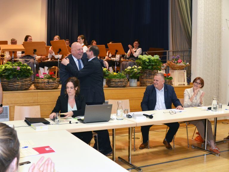 Bürgermeister, übergabe, wechsel, Thomas Pinter, Gerd Fleisch
