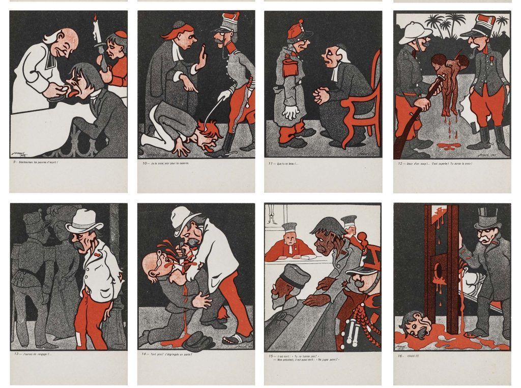 Satirische Postkarten von Gustave-Henri Jossot