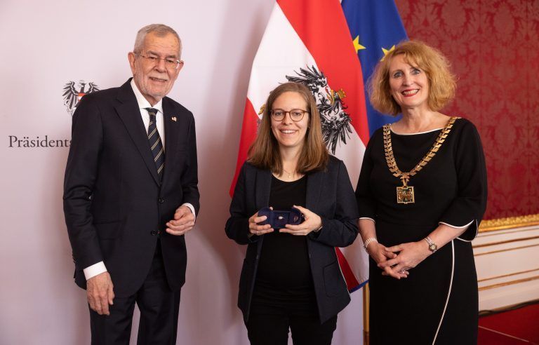 Milena Amann-Rauter; Promotion sub auspiciis praesidentis;; mdw