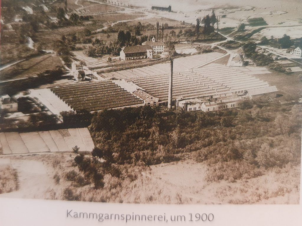 Die Geschichte der Kammgarnspinnerei
