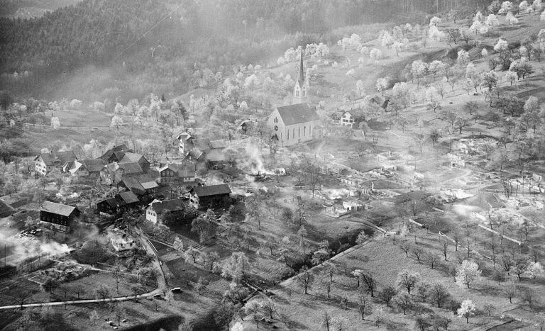 Brand in Fraxern 1934