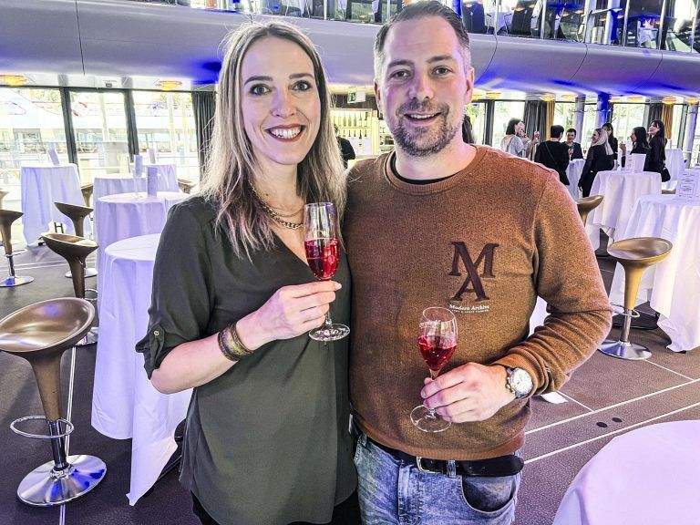 Lisa und Peter Preschle beim Apero