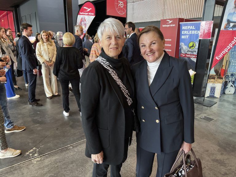 Lisbeth Bischoff kam mit Jutta Mäser