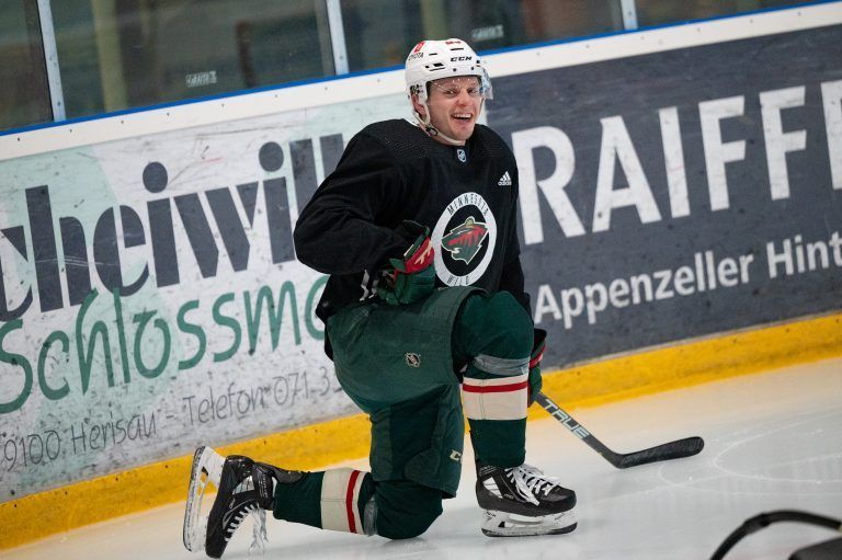 Marco Rossi, Eistraining