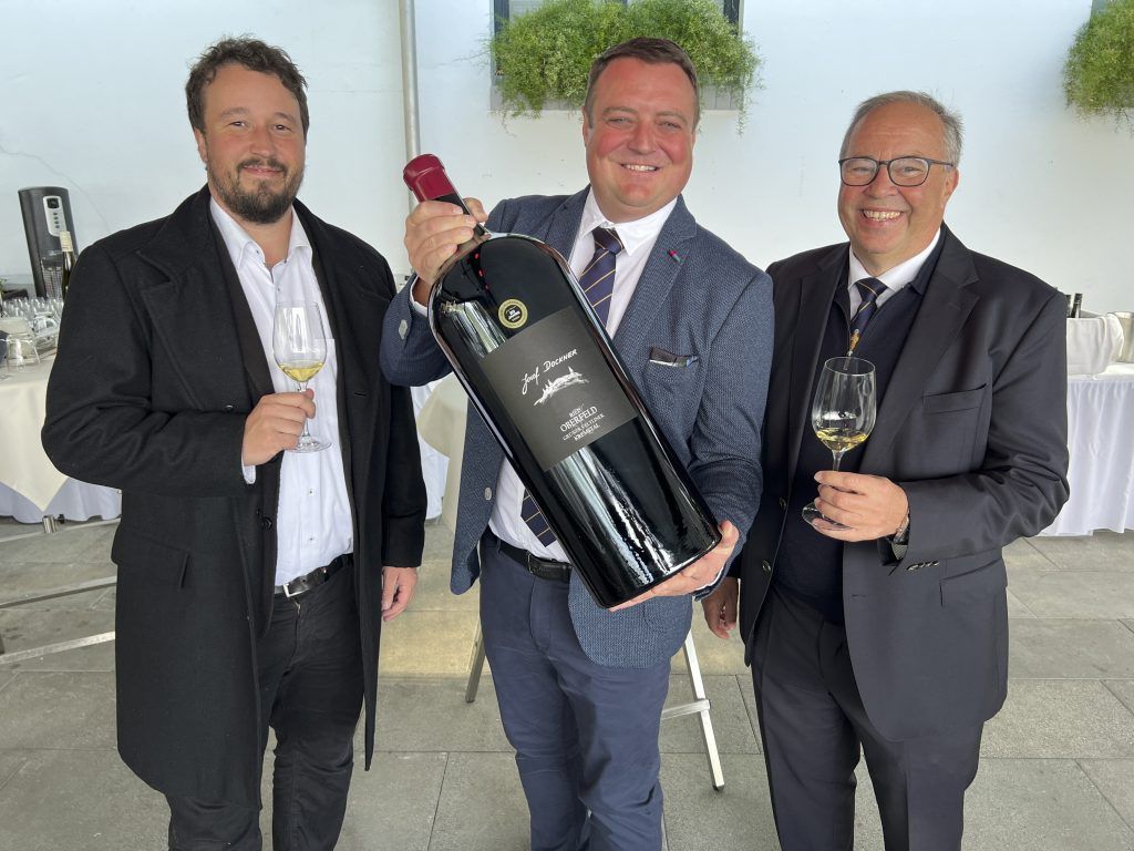 Weinpartner feierten ihre Freundschaft