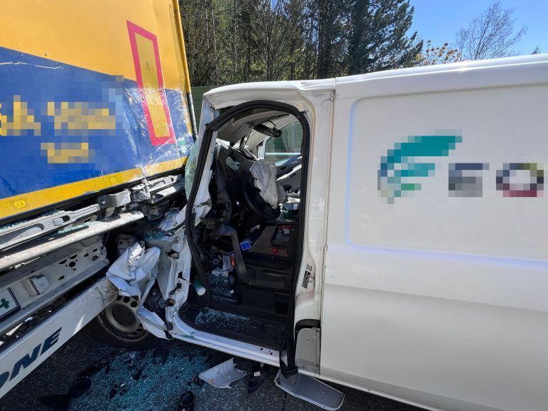 Unfall Pfändertunnel