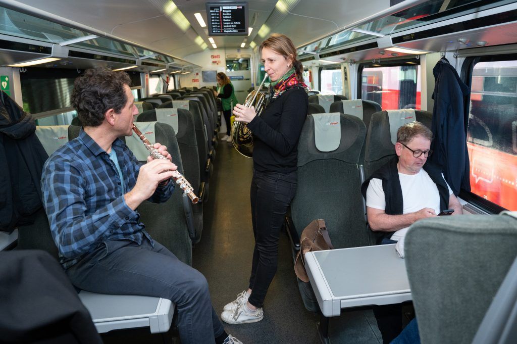 Ein Orchester geht auf Reisen
