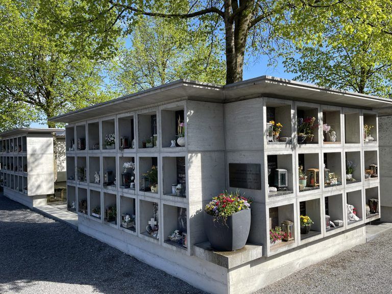 Urnengräber, Erweiterung Friedhof, Frastanz, Walter Gohm