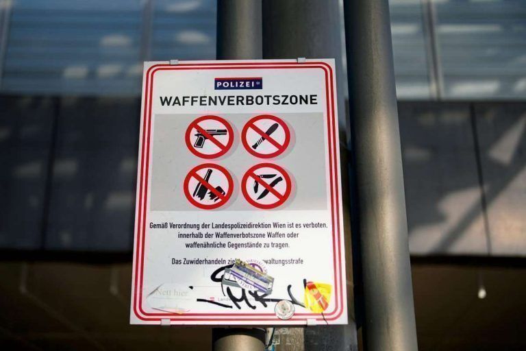 Waffenverbotszone