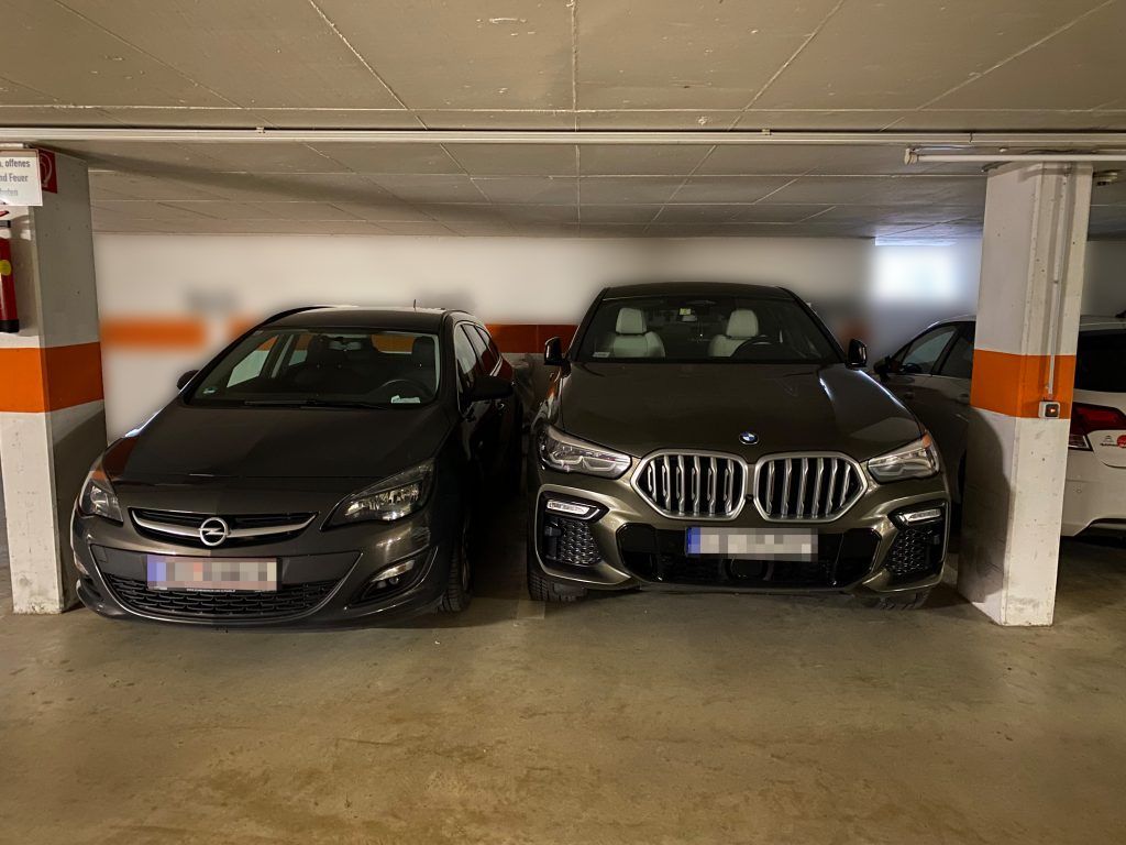 Wenn auf dem Parkplatz nicht genug Platz ist