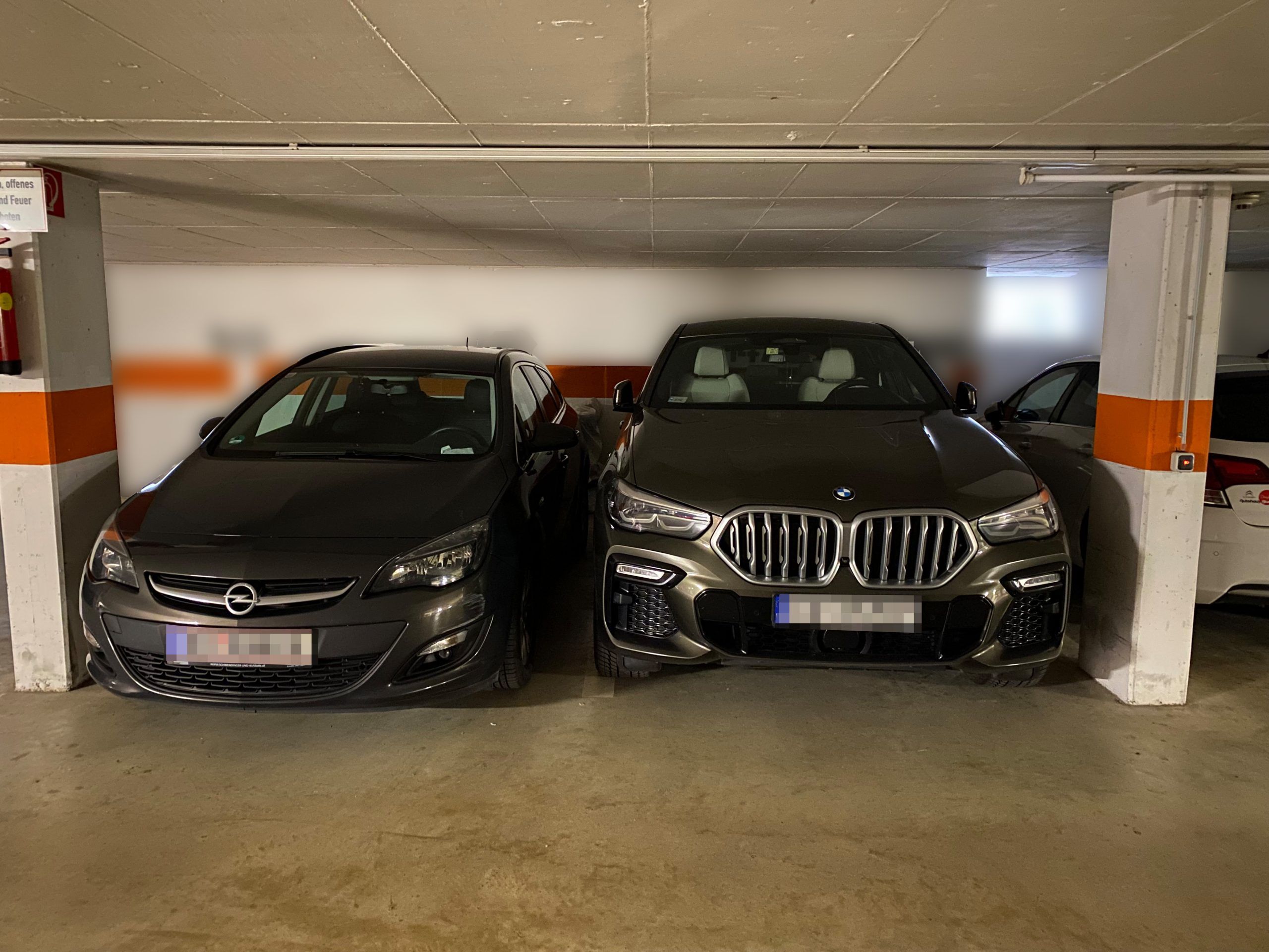 Wenn auf dem Parkplatz nicht genug Platz ist