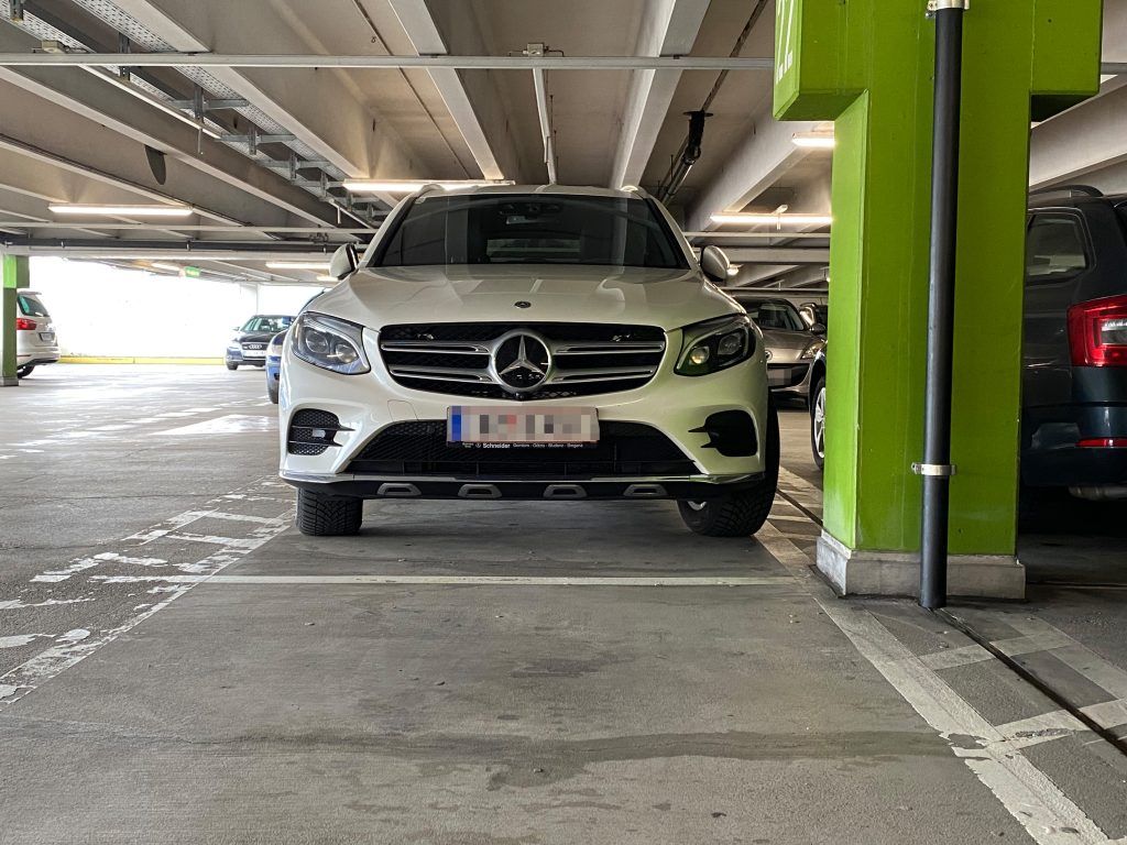Wenn auf dem Parkplatz nicht genug Platz ist