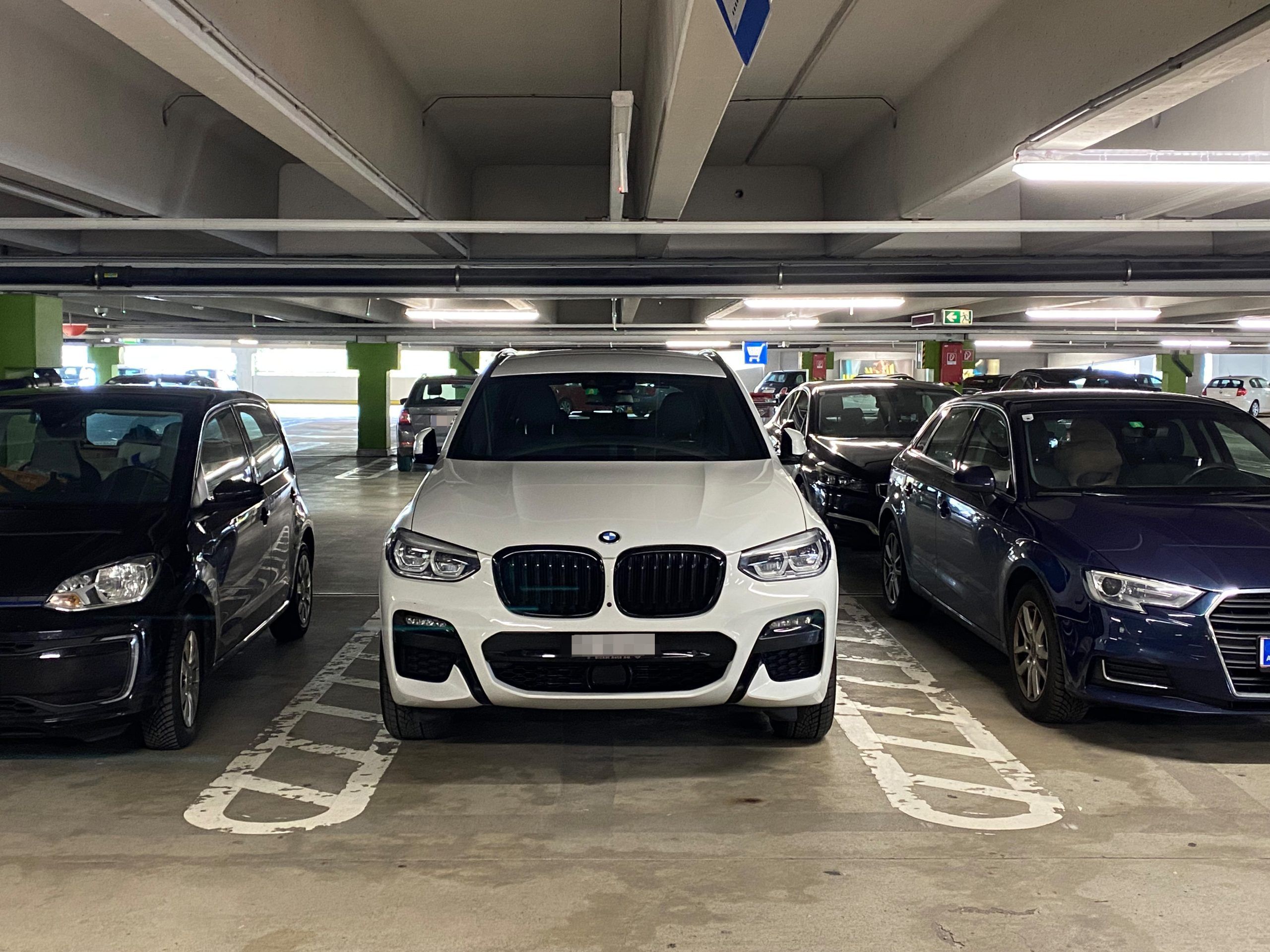 Wenn auf dem Parkplatz nicht genug Platz ist