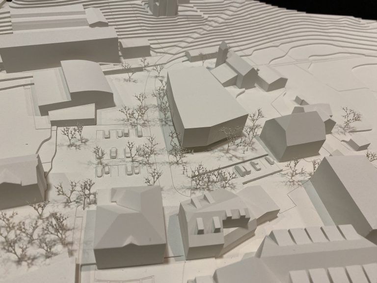 Volksschule Schruns, Neubau, Änderung, Masterplan, Modell