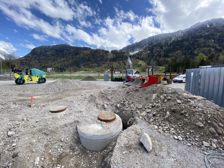 Spatenstich Aktionsraum Naturgefahren Montafon