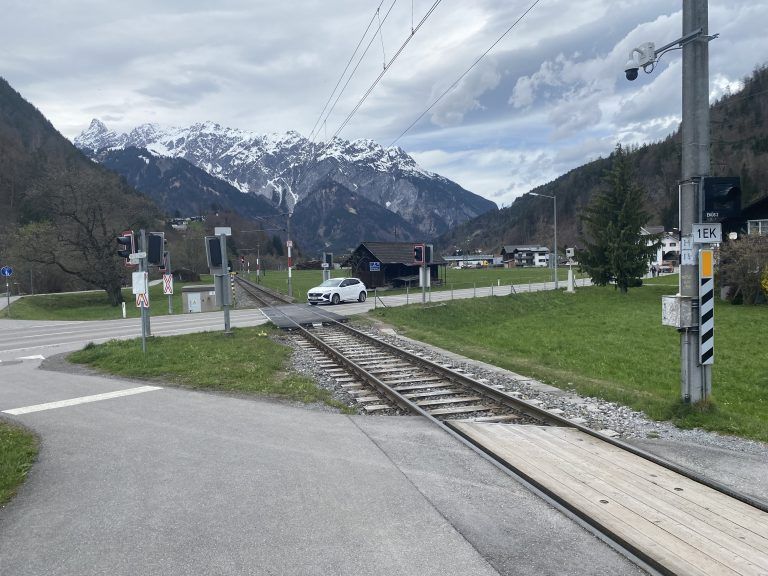 Haltestelle Tschagguns, Bahnhaltestelle, Bahnhof