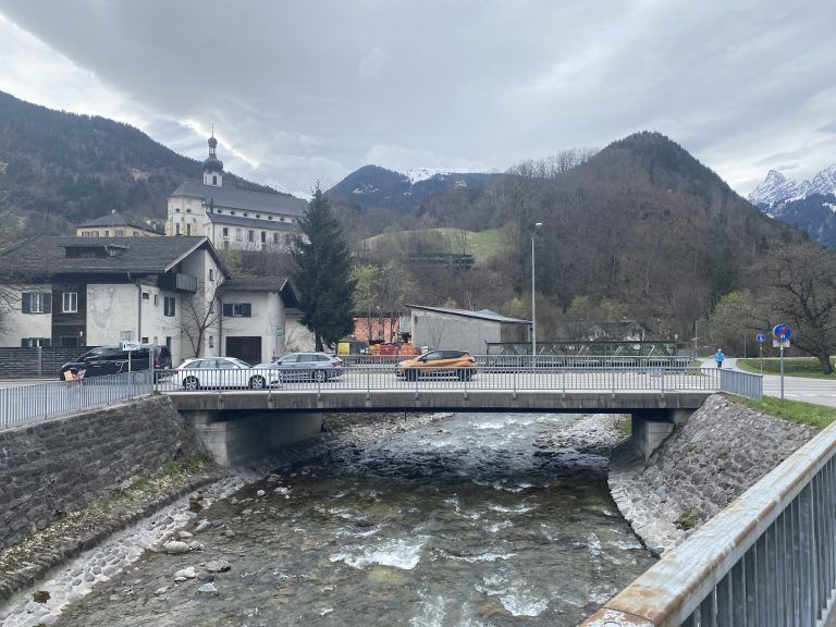 Haltestelle Tschagguns, Bahnhaltestelle, Bahnhof