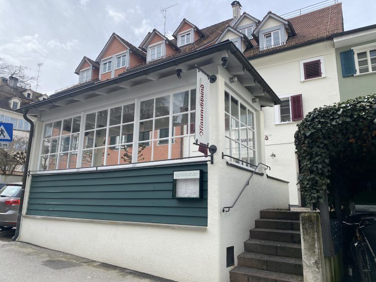 Gastronomie in der Bregenzer Innenstadt - Restaurant Freischwimmer im Gösserbräu, Petrus Café Brasserie, Weiss Restaurant, Trattoria Antonio, Maurachbund Stadtheuriger, Goldener Hirschen, Buongustaio, Potpourri Bistro