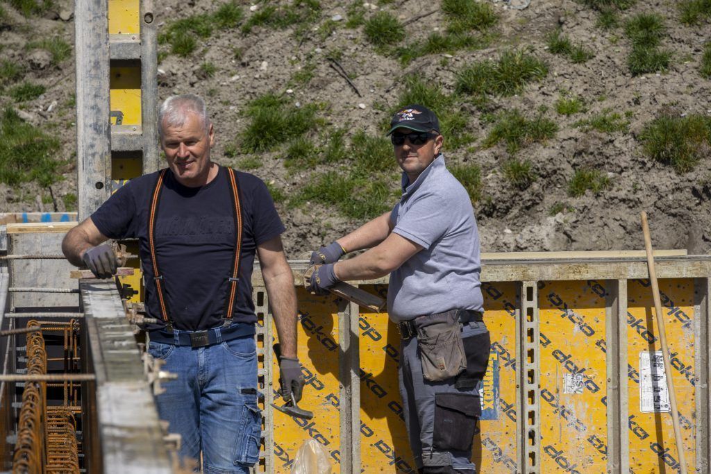 Ein Strandbad in Rekordzeit