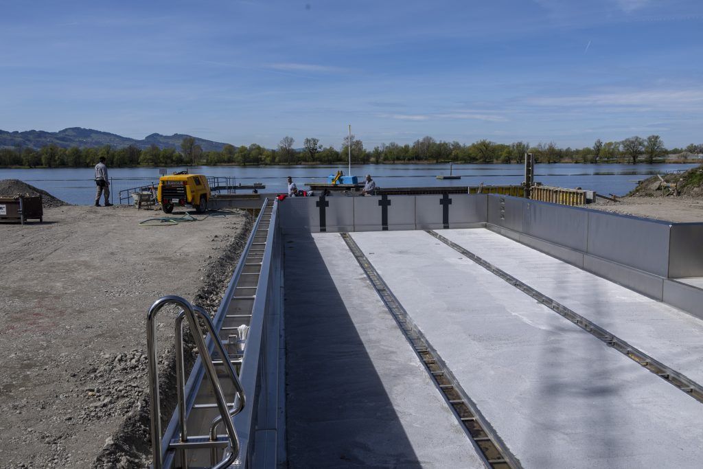 Ein Strandbad in Rekordzeit
