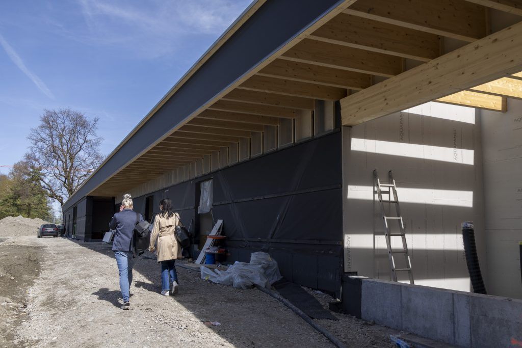 Ein Strandbad in Rekordzeit