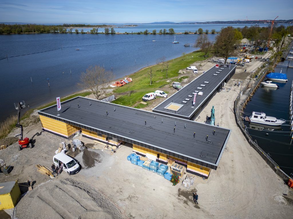 Ein Strandbad in Rekordzeit