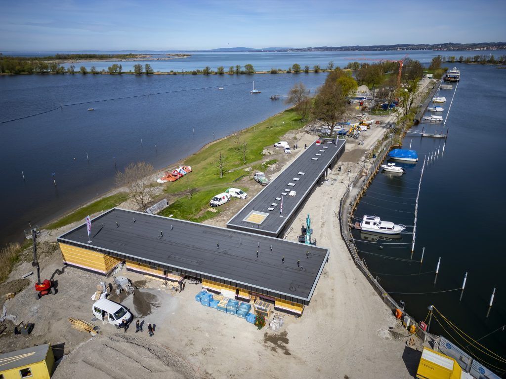 Ein Strandbad in Rekordzeit