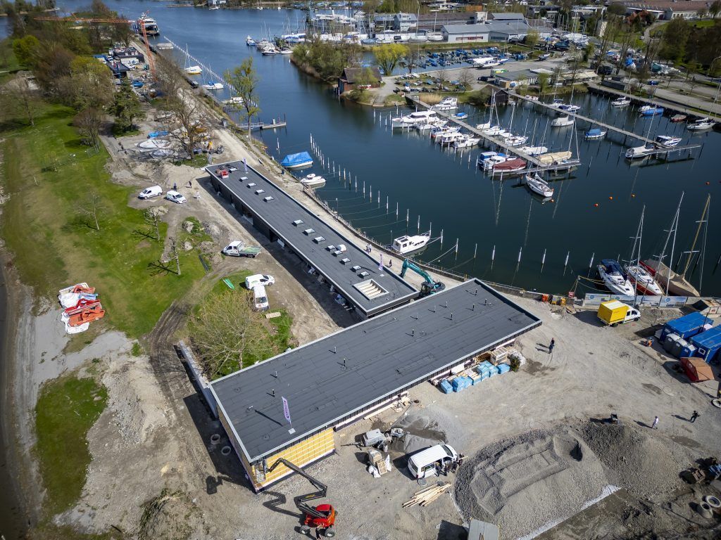 Ein Strandbad in Rekordzeit
