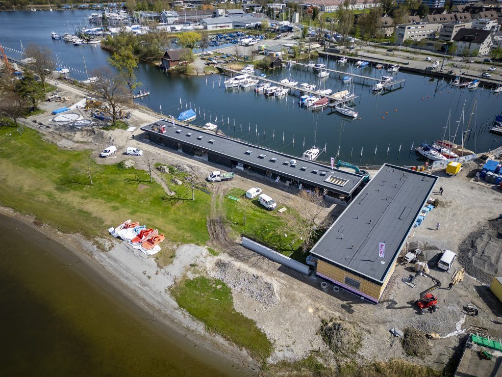 Ein Strandbad in Rekordzeit