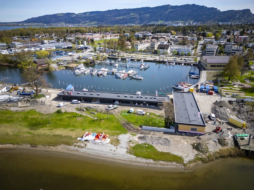 Ein Strandbad in Rekordzeit
