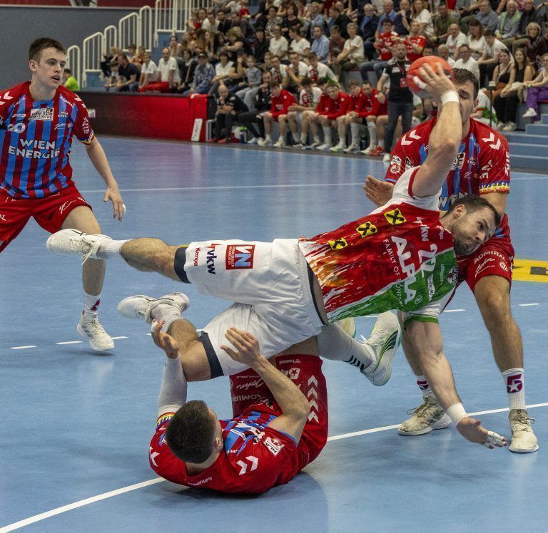 Handball HLA-Meisterliga: Alpla HC Hard vs. Fivers Margareten;