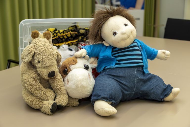 Demenz im Krankenhaus Fotos von den Memory-Nurses und den Memory-Dingen