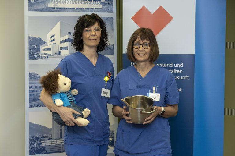 Demenz im Krankenhaus Fotos von den Memory-Nurses und den Memory-Dingen