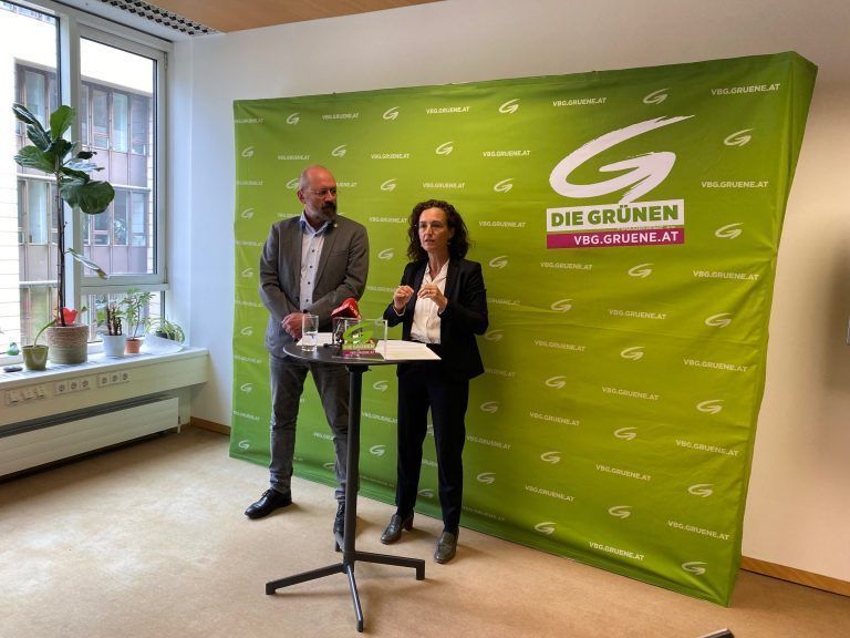 Eva Hammerer und Bernhard Weber, Grüne
