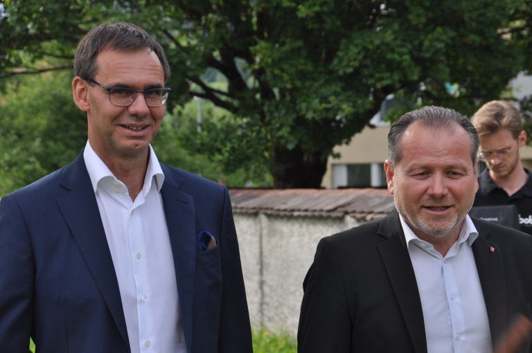 Spatenstich in Thüringen