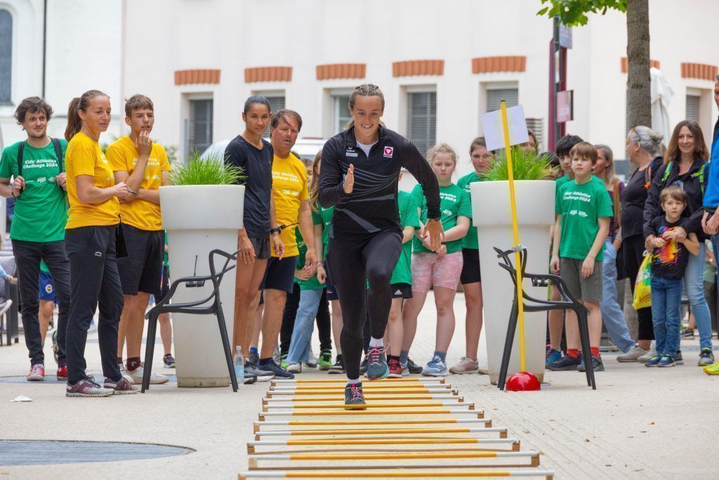 Sportstunde mit den Meeting-Stars