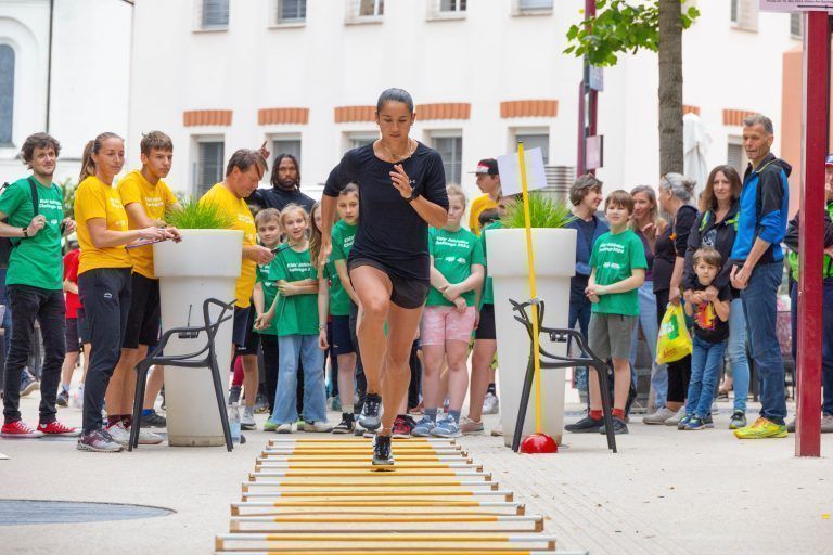 Sportstunde mit den Meeting-Stars