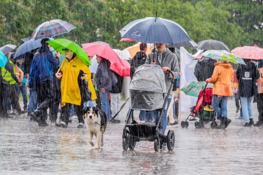 Regen in Vorarlberg: Sorgenkind Leiblach und 100 Liter in 24 Stunden