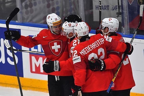 Schweiz, Kanada und Schweden im Eishockey-WM-Viertelfinale