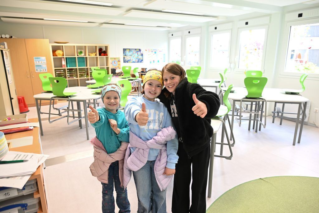 &#8220;Es ist alles viel schöner als zuvor&#8221;: Lustenauer Ausweichschule kommt gut an