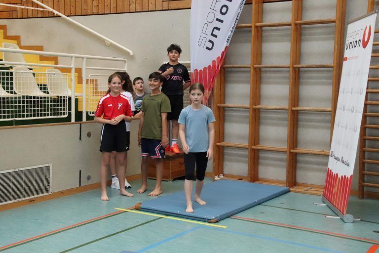 Gespanntes Warten auf den Start. - Ninja School Cup Wolfurt