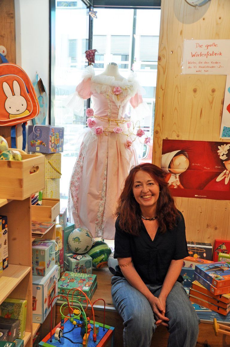 Bei Barbara Sohm (Rapunzel), wie bei vielen anderen inside-Mitgliedern stieß die Aktion auf große Begeisterung. - HTL Modedesign x inside Dornbirn