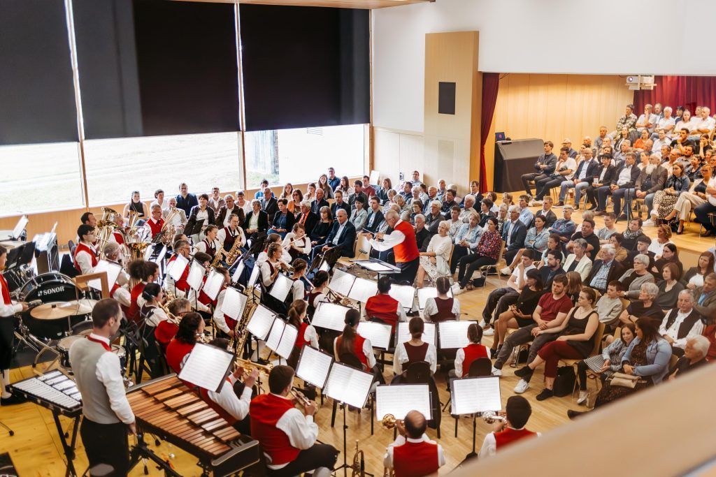 Stimmungsvolles Pfingstkonzert des Musikvereins Schnepfau