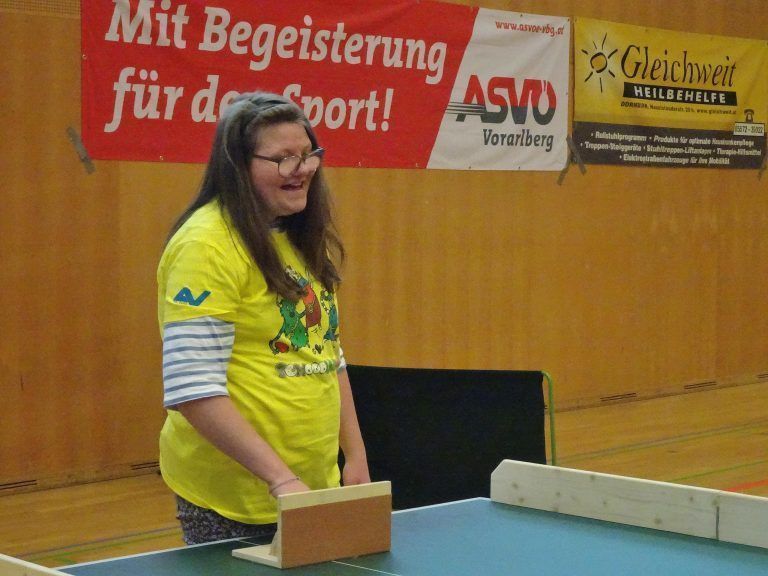 Amelie war die Freude beim Sport förmlich anzusehen. - Wichtiges Zeichen für Inklusion und Sportbegeisterung - School Games 24
