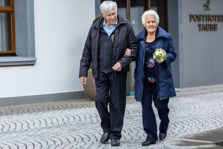 Gnadene Hochzeit, Josef und Christine Bitschnau