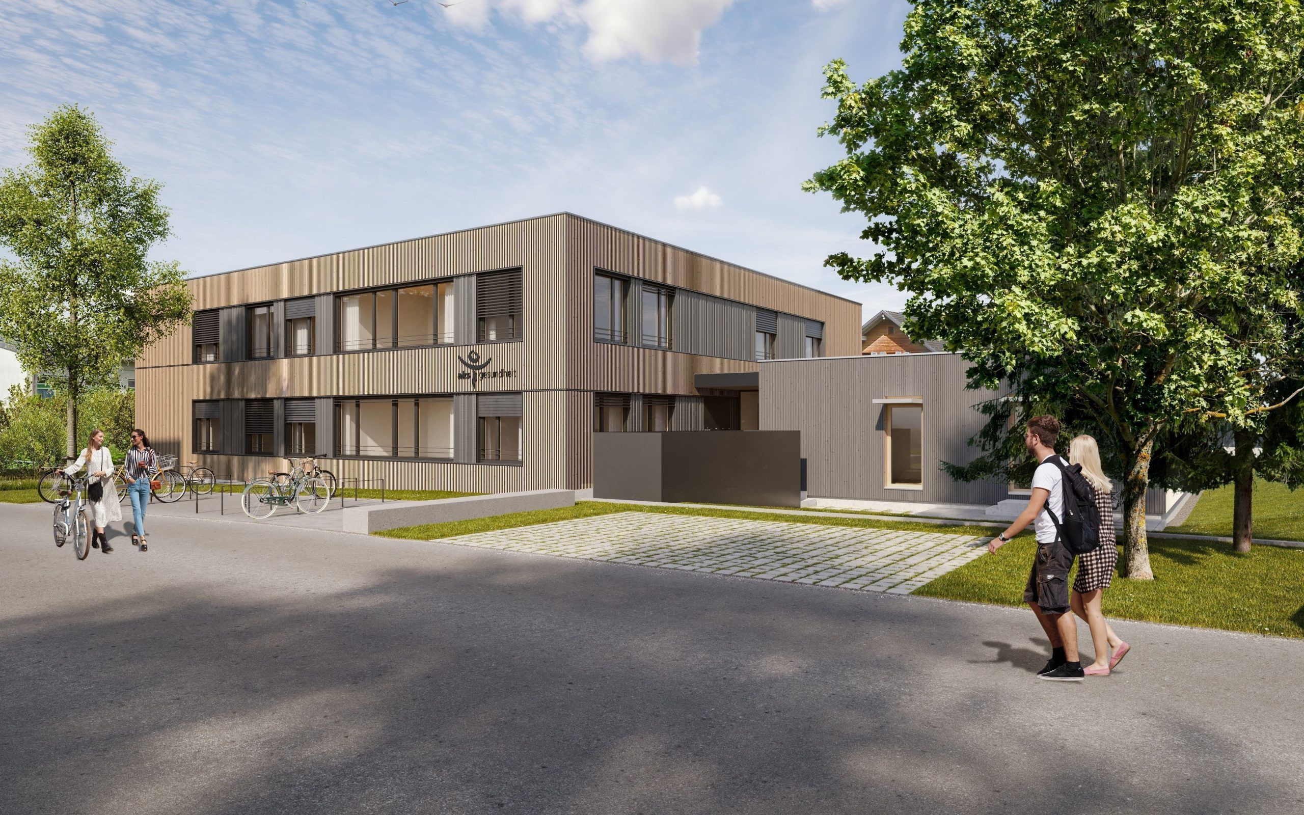 Spatenstich beim Gesundheitszentrum in Dornbirn