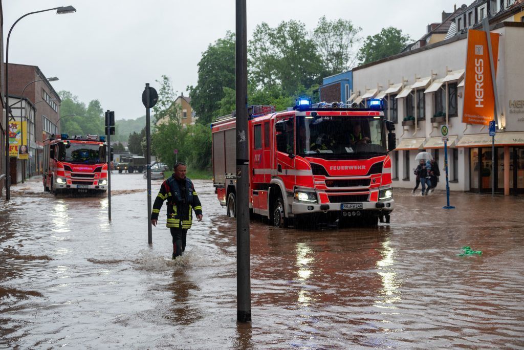 Hochwasser und Evakuierungen im Südwesten Deutschlands